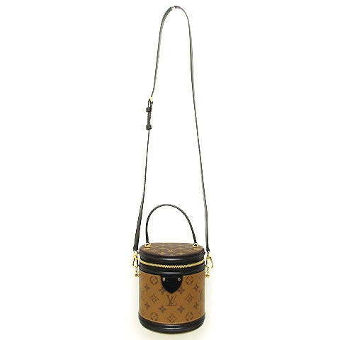 ルイヴィトン LOUIS VUITTON 美品 M43986 モノグラムリバース カンヌ 