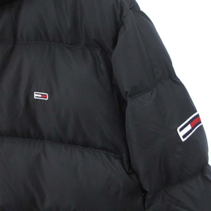 トミー TOMMY JEANS ジーンズ ダウンジャケット ジップアップ ロゴ 