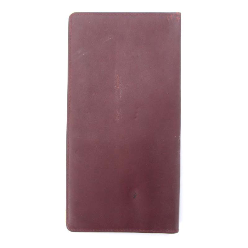 正規美 希少 カルティエ ロゴ文字鏡面ハート型マネークリップ 財布