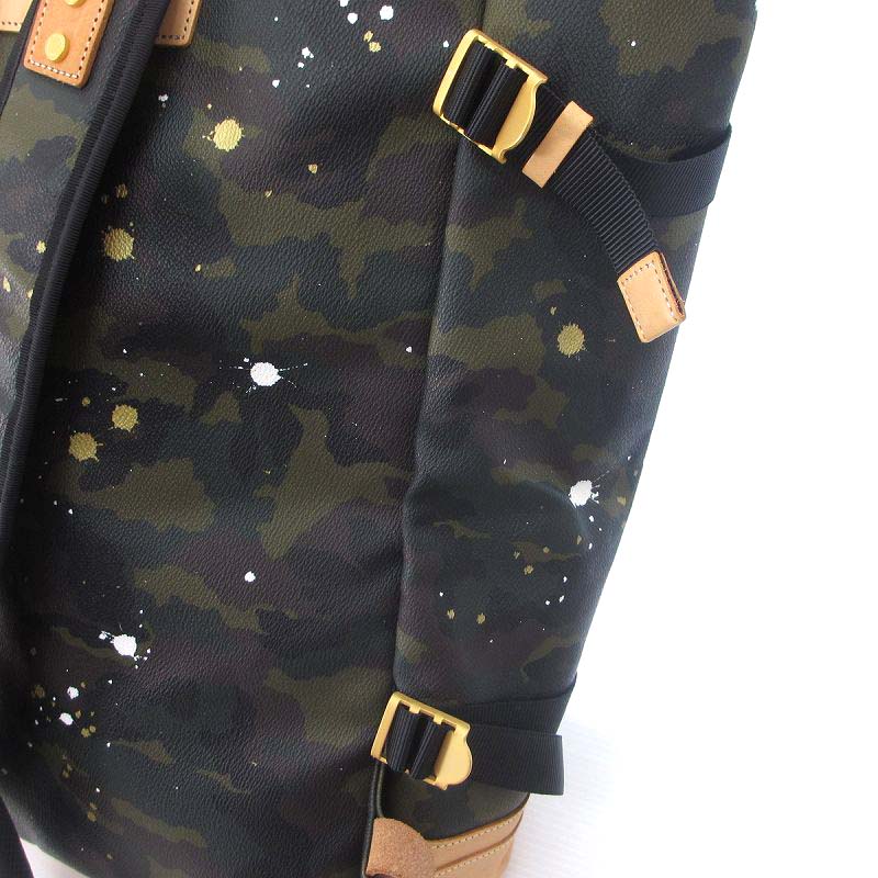 ★新品 ジャンティバンティ リュック カモフラ PVCレザー ロールトップ ジャンティバンティ GENTIL BANDIT リュックサック バックパック
