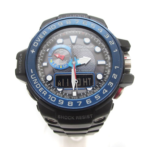 カシオジーショック CASIO G-SHOCK GWN-1000B ガルフマスター  