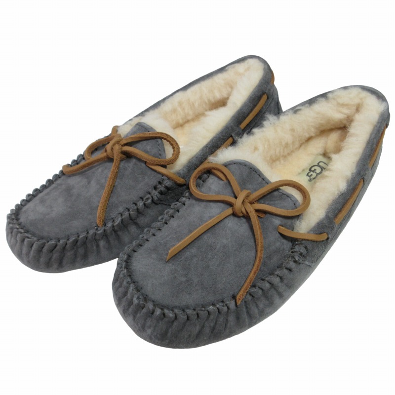 UGG アグ Dakota ダコタ モカシン グレー 22 cm UGG ダコタ モカシン