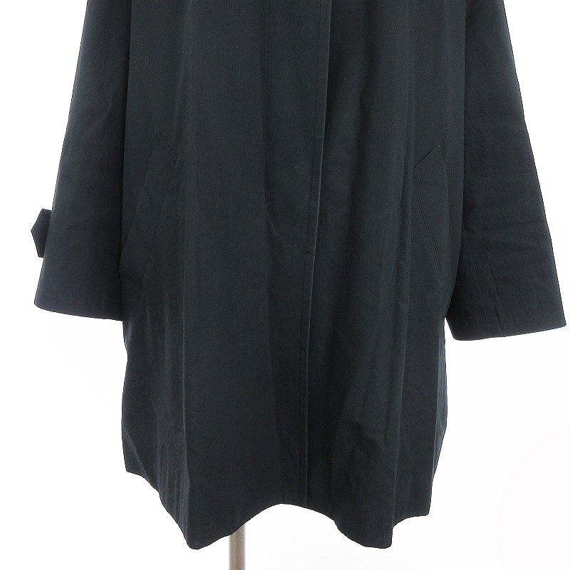 マッキントッシュロンドン 綿コート 黒 マッキントッシュロンドン 綿