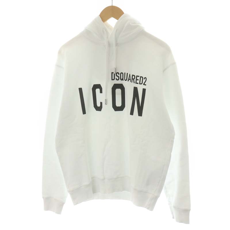 未使用品 ディースクエアード DSQUARED2 タグ付き ICON パーカー プル 