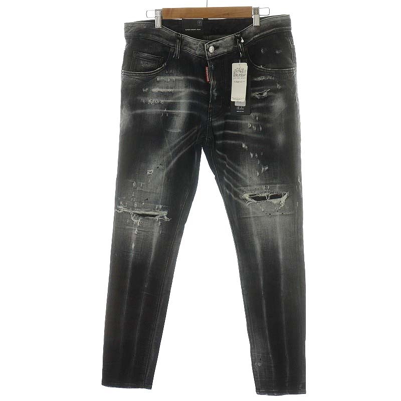 未使用品 ディースクエアード DSQUARED2 タグ付き Super Twinky デニム  