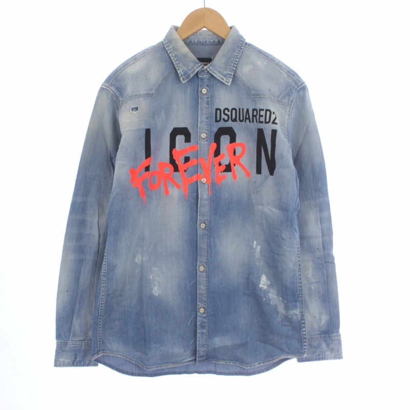 ディースクエアード DSQUARED2 タグ付き Icon Forever Rix Shirt 