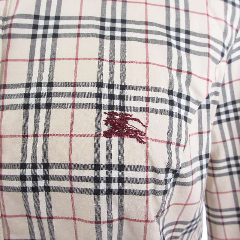 バーバリーブルーレーベル BURBERRY BLUE LABEL ノバチェック シャツ