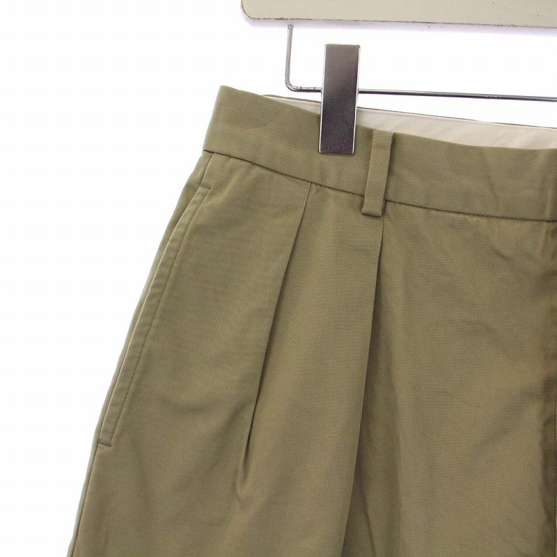 ニート NEAT 2タックショーツ ショートパンツ コットン ニート NEAT 2タックショーツ ショートパンツ コットン ボタンフライ