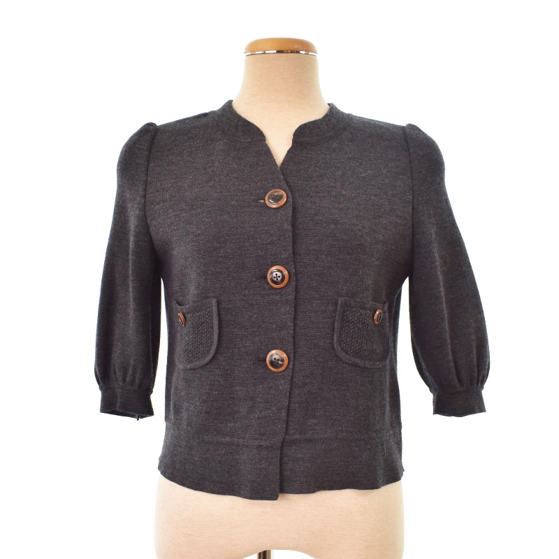 ミナペルホネン nostalgia ニットジャケット（定価5.2万】ミナ  