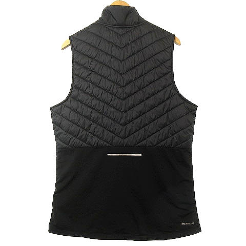 ナイキ NIKE ランニングベスト 中綿 エアロレイヤー ジップアップ 