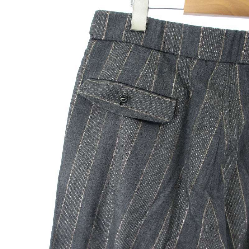 ピール&リフト PEEL & LIFT Glitter Stripe Peg Trousers グリッター 