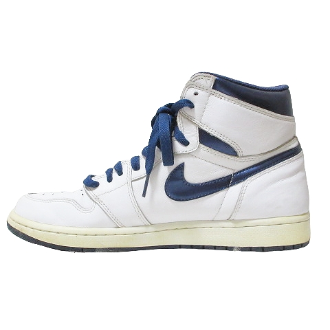 ナイキ NIKE AIR JORDAN 1 RETRO HIGH OG Metallic Navy 555088-106 