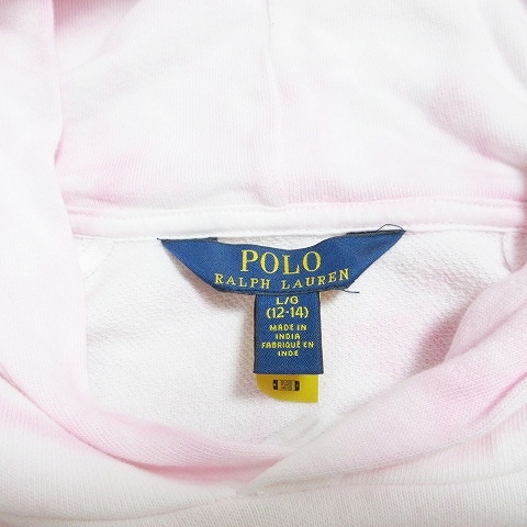 ポロラルフローレン　キッズ　パーカー　L/G （12‐14） ポロラルフローレン 長袖 スウェット ジップパーカー L（12-14