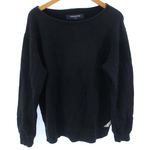 PHINGERIN スウェット ポロ シャツ ブラック トレーナー