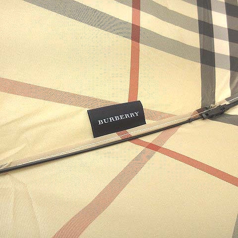 バーバリー BURBERRY 雨傘 アンブレラ 折りたたみ ノバチェック