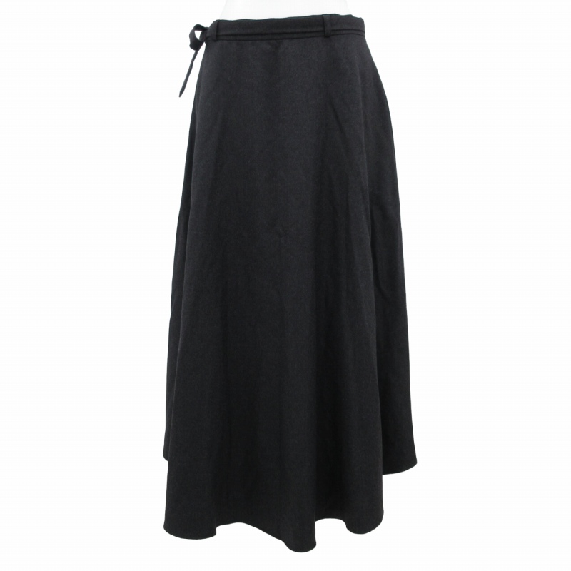 未使用品 スキャパ SCAPA タグ付き アシンメトリーフレアスカート 