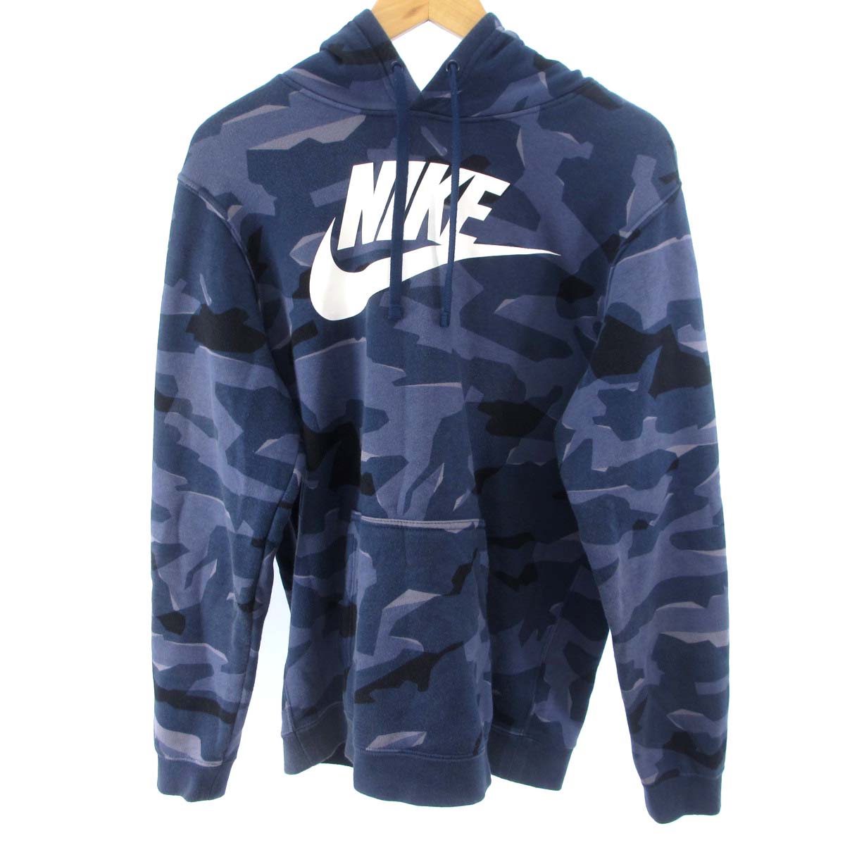 ナイキ NIKE パーカー プルオーバー AR2868-410 裏起毛 カモフラ 迷彩 