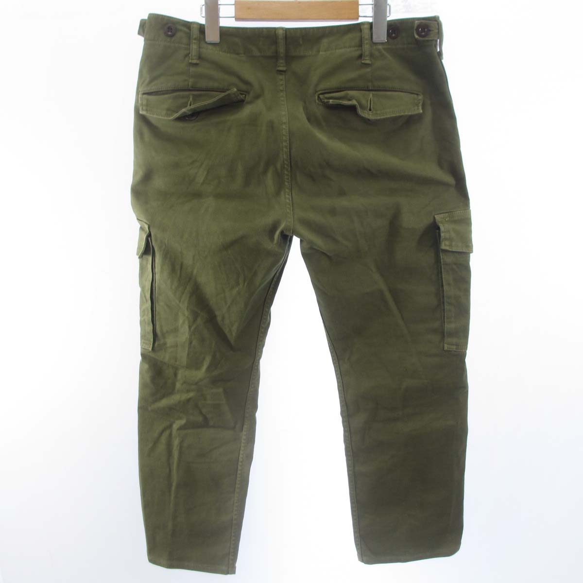 新品】Johnbull ジョンブル カーゴ パンツ カーキ M