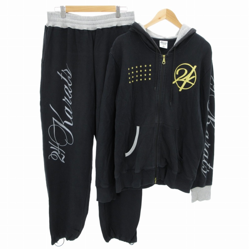 24karats ジャージセットアップ 24Karats ジャージ セットアップ パープル TAKAHIRO EXILE LDH
