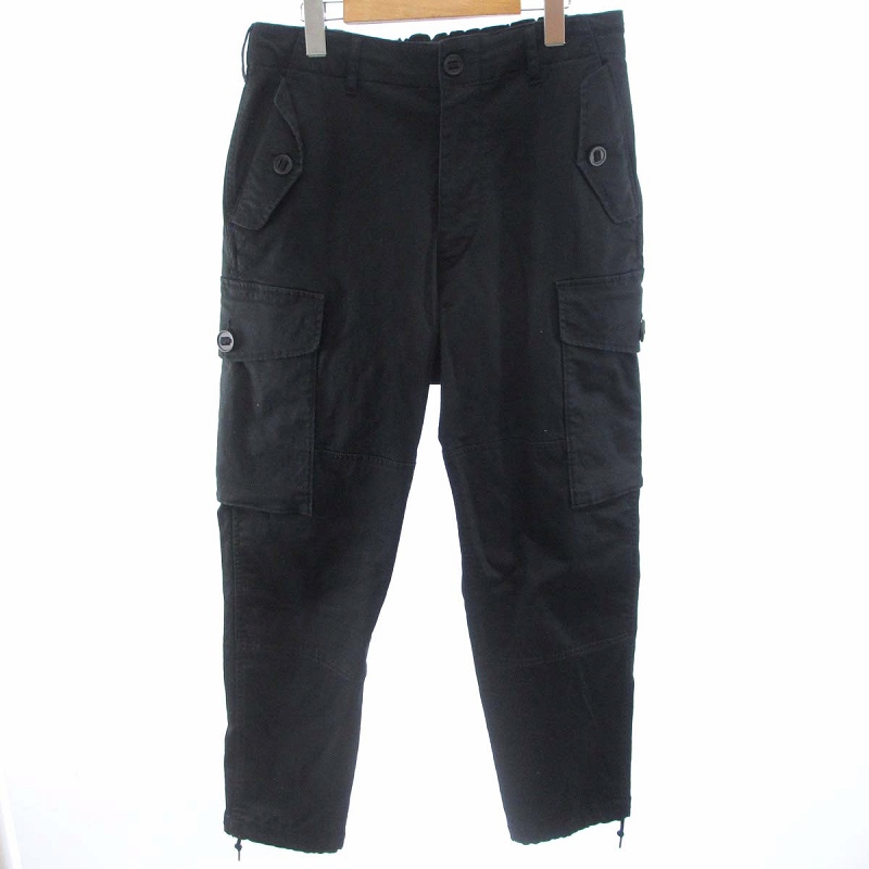 BEAMS ブラック カーゴパンツ BOWWOW ビームス別注 23AW ブラック