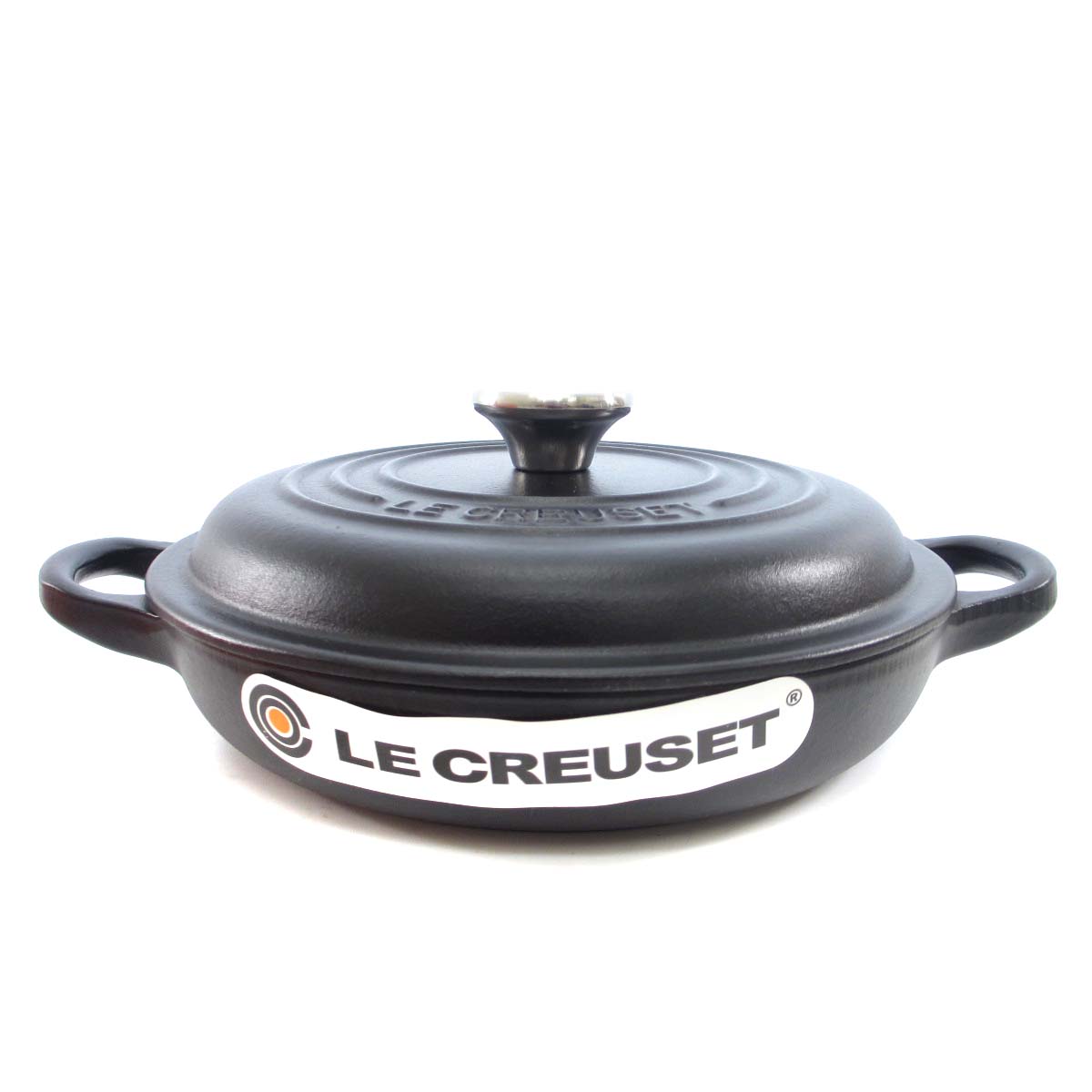 LE CREUSET ビュッフェキャセロール　１８㎝　黒 LE CREUSET ビュッフェキャセロール 18㎝ 黒 ルクルーゼ