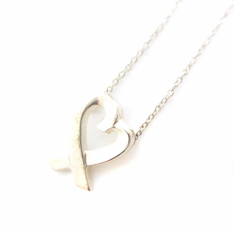 ティファニー TIFFANY & CO. ラビングハート ネックレス ペンダント