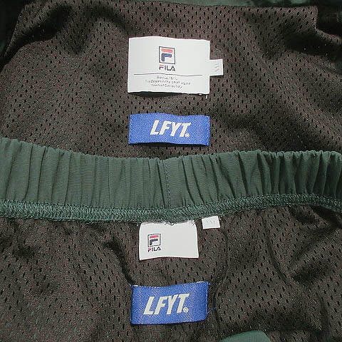 LFYT×FILAコラボ　イージーパンツ・ジャケットセットアップ　Lサイズ LFYT×FILAコラボ イージーパンツ・ジャケットセットアップ Lサイズ
