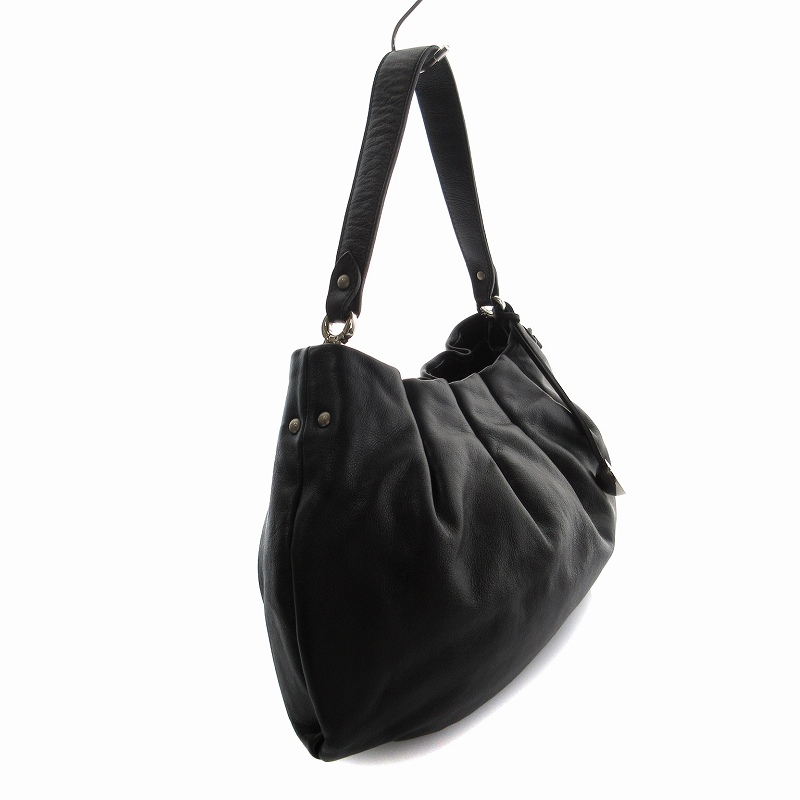 フルラ FURLA ハンドバッグ ワンショルダー 巾着 レザー ロゴ
