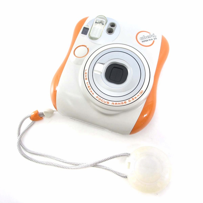 Fujifilm Instax Mini 25 チェキ インスタントカメラ フィルター付き 