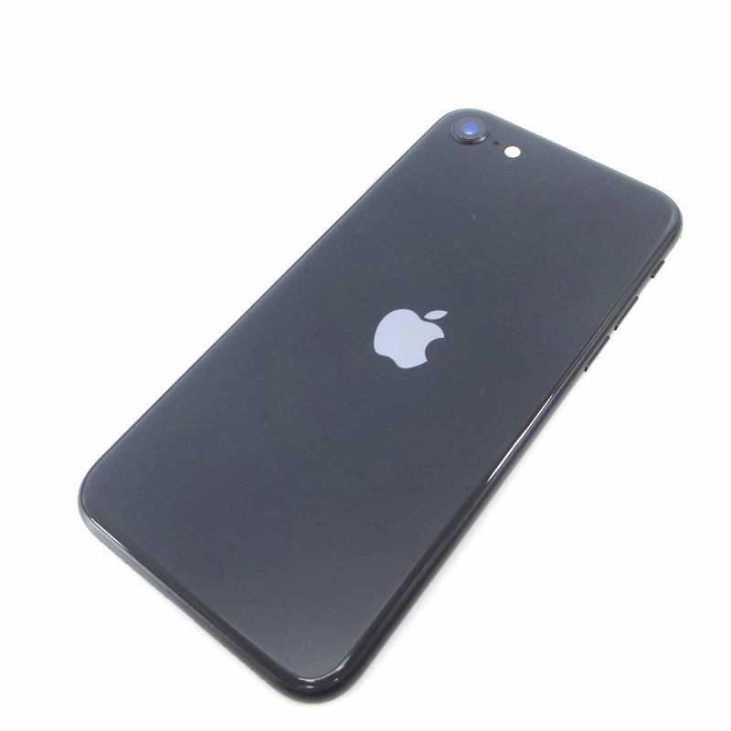 アップル Apple iPhone SE 64GB 第2世代 ブラック MX9R2J/A SIMロック 