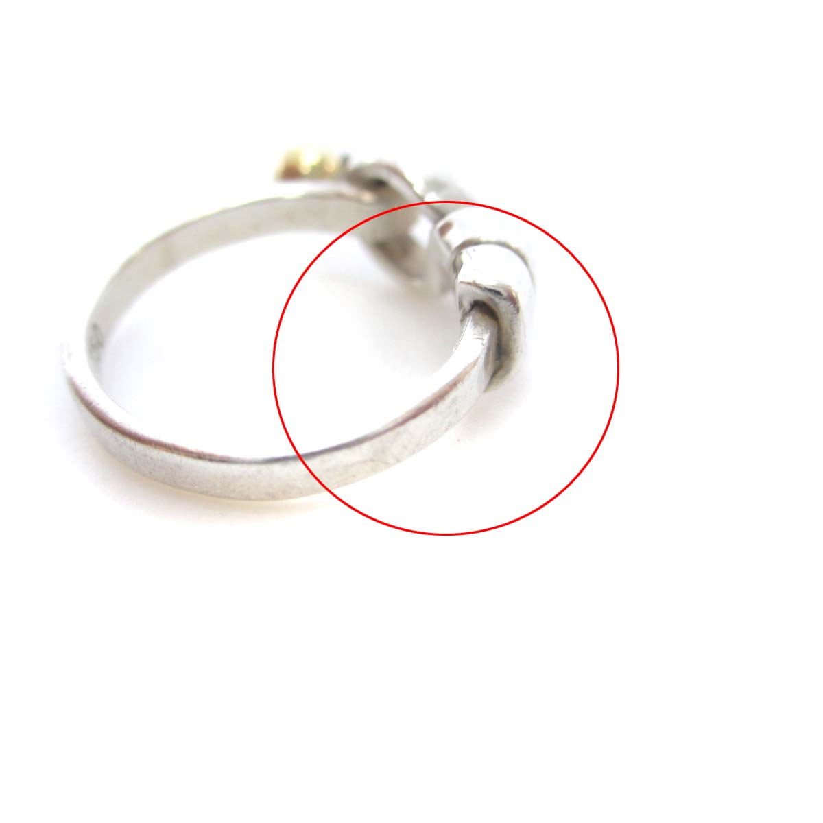 ティファニー TIFFANY & CO. フックアンドアイ リング 指輪 925 750