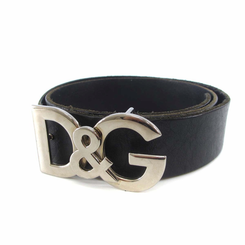 D&G/ドルガバ*レザーウエストバッグ*ベルト*黒*ドルチェ