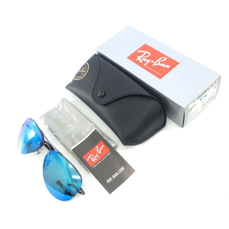 レイバン RB3449 ティアドロップサングラス 59□14