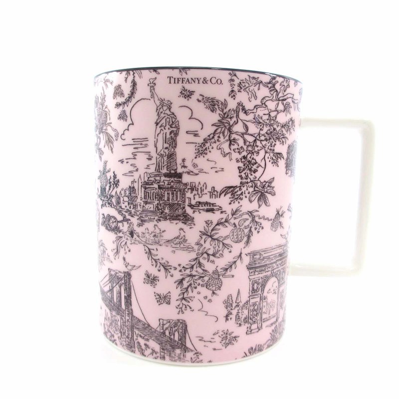ティファニー TIFFANY & CO. トワール ボーンチャイナ マグカップ  