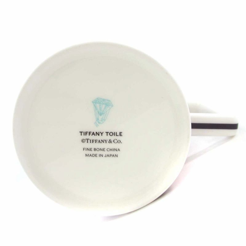 ティファニー TIFFANY & CO. トワール ボーンチャイナ マグカップ 