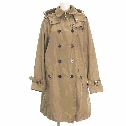 BURBERRY ベージュ トレンチコート フード付き BURBERRY ベージュ トレンチコート フード付き