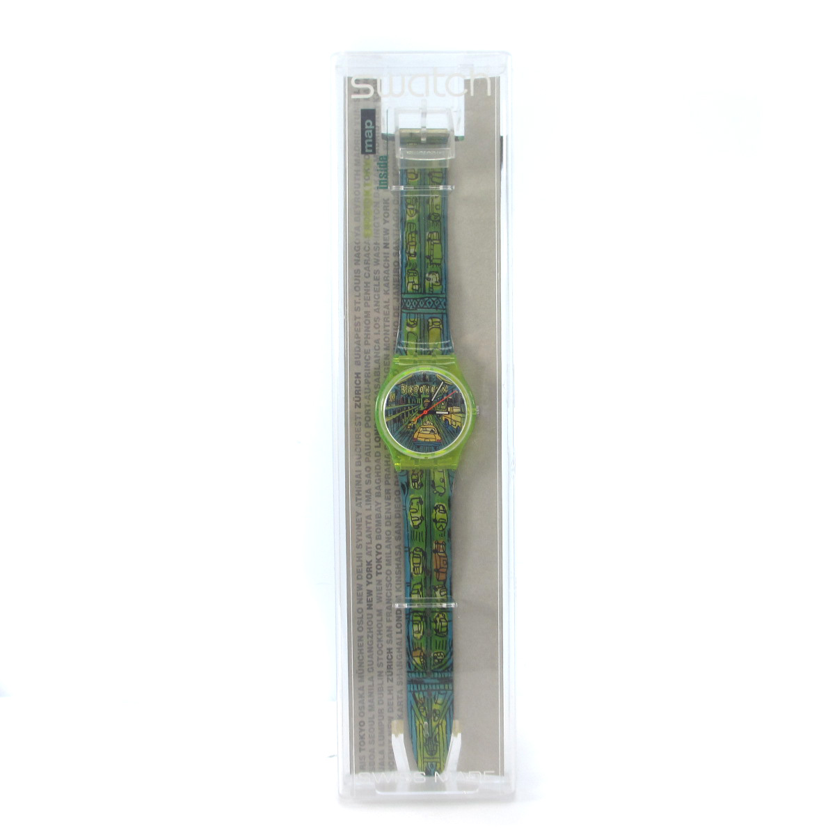 未使用品 スウォッチ SWATCH PASSAGE TO BROOKLYN ブルックリン 