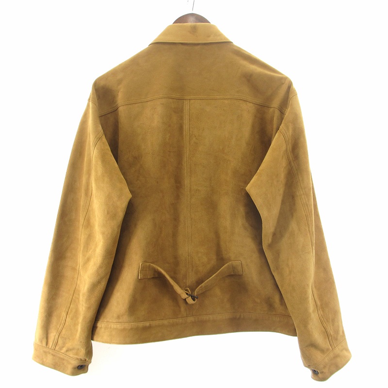 コモリ COMOLI 18SS M01-01003 TYPE-1st シープスキン スエード レザー 