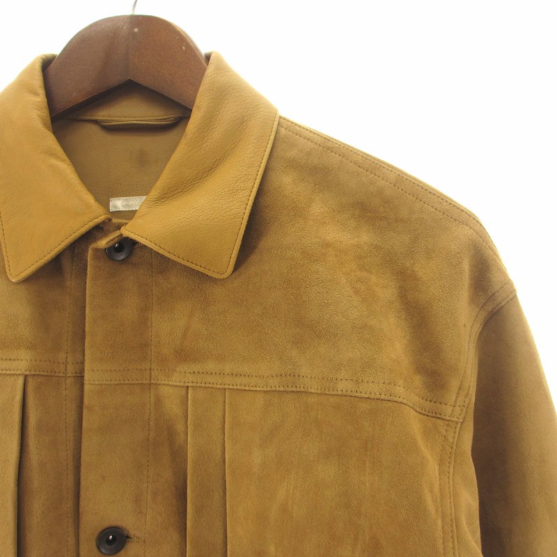コモリ COMOLI 18SS M01-01003 TYPE-1st シープスキン スエード レザー 