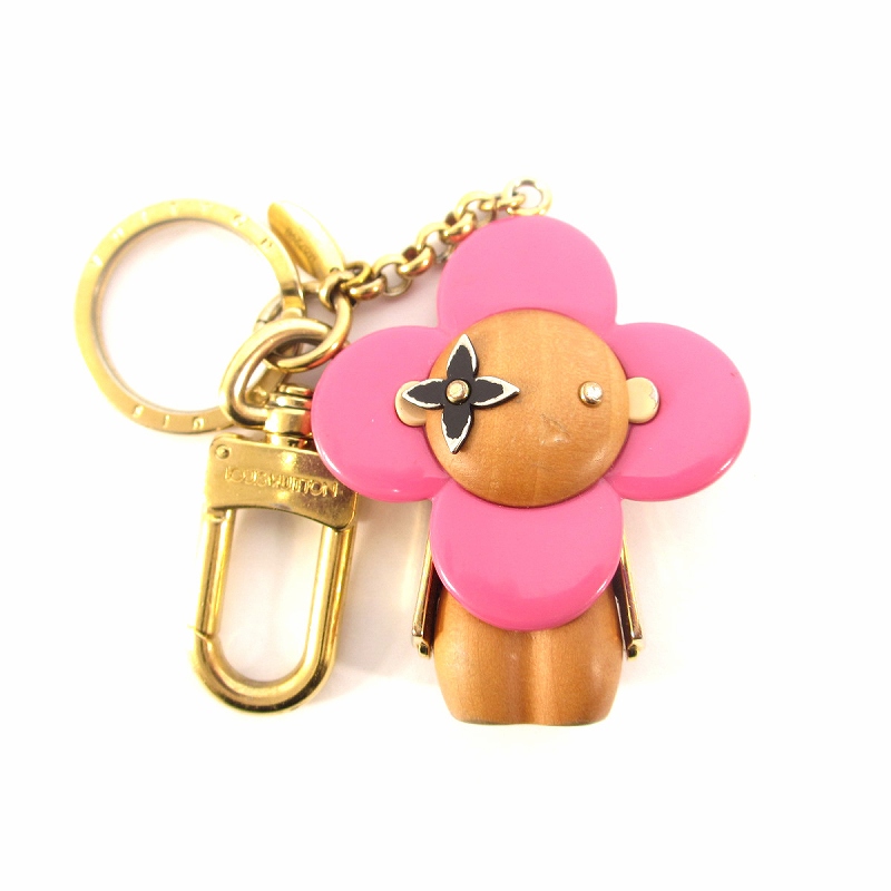 ルイヴィトン LOUIS VUITTON ポルトクレ ヴィヴィエンヌ キーホルダー