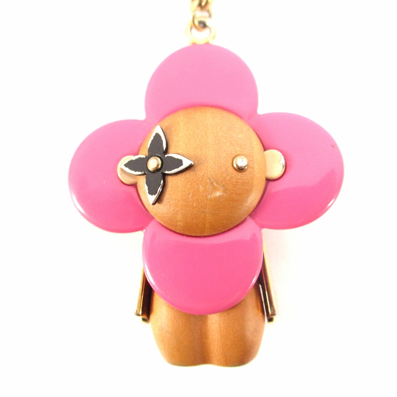 ルイヴィトン LOUIS VUITTON ポルトクレ ヴィヴィエンヌ キーホルダー