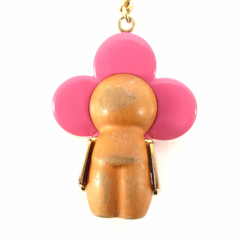 ルイヴィトン LOUIS VUITTON ポルトクレ ヴィヴィエンヌ キーホルダー