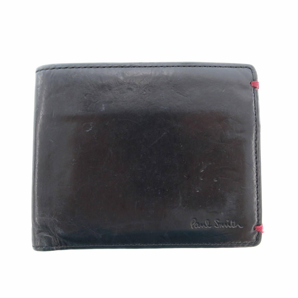 PaulSmith 二つ折り財布 ミニクーパー 2つ折財布 黒 ミニクーパー