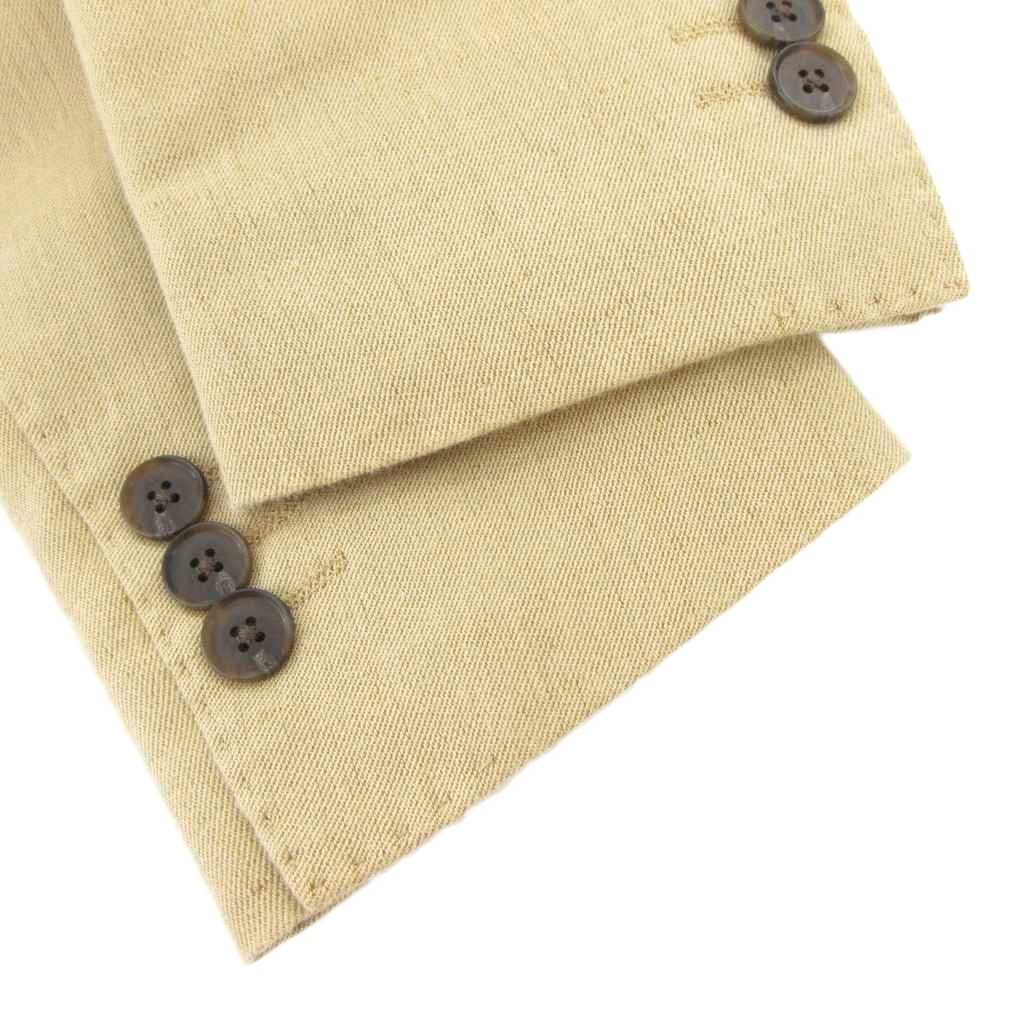 ★美品 ユナイテッドアローズ 超高級 春夏 リネン100 テーラードジャケット グリーンレーベルリラクシング ユナイテッドアローズ green