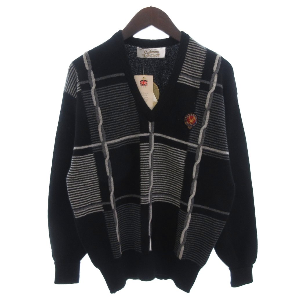 未使用品 ライル&スコット LYLE&SCOTT タグ付き セーター ニット V 