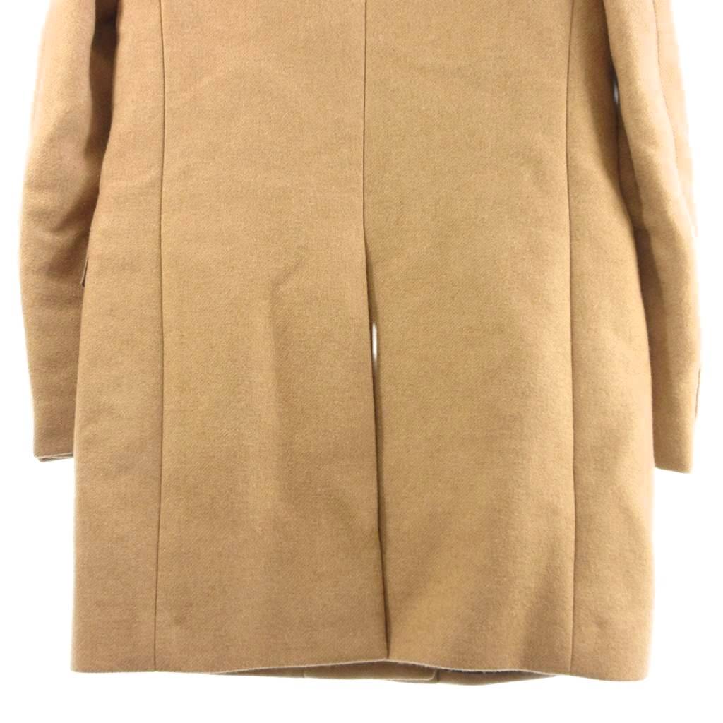 定価50万円　SAINT LAURENT ベージュ チェスターコート サンローラン パリ SAINT LAURENT PARIS 19年製 チェスターコート比翼