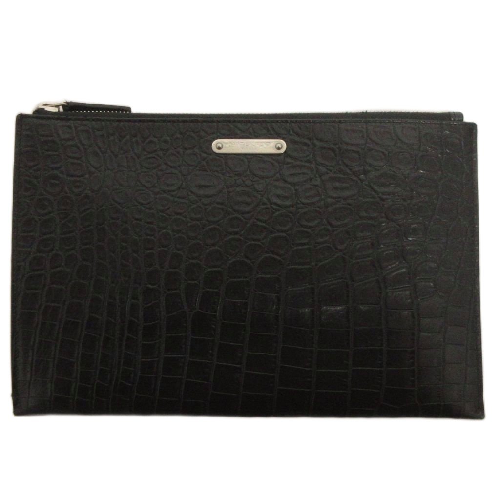 サンローラン パリ SAINT LAURENT PARIS クロコダイルエンボス 
