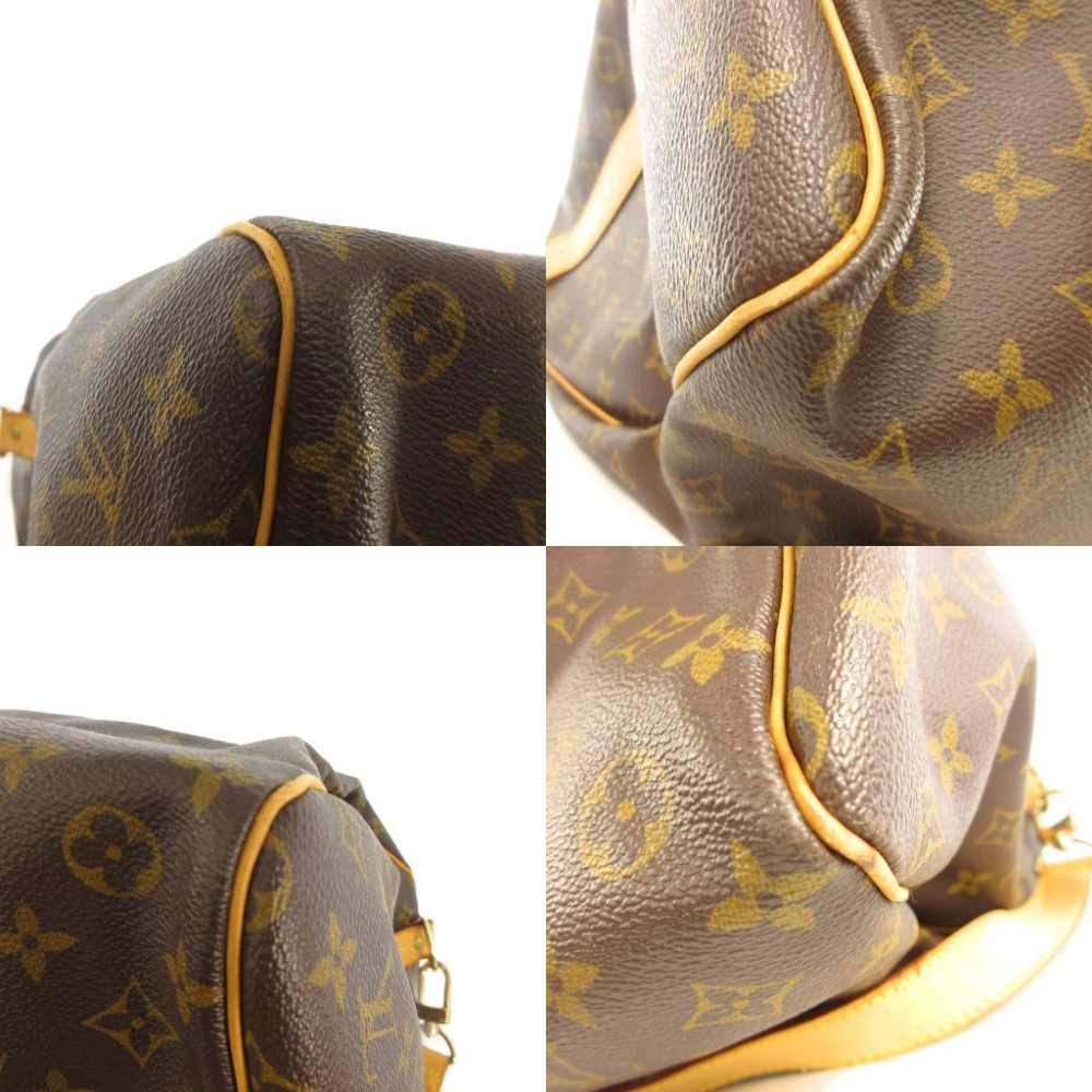 ルイヴィトン LOUIS VUITTON キーポル バンドリエール 60 モノグラム ボストンバッグ ショルダー M41422 ブラウン 