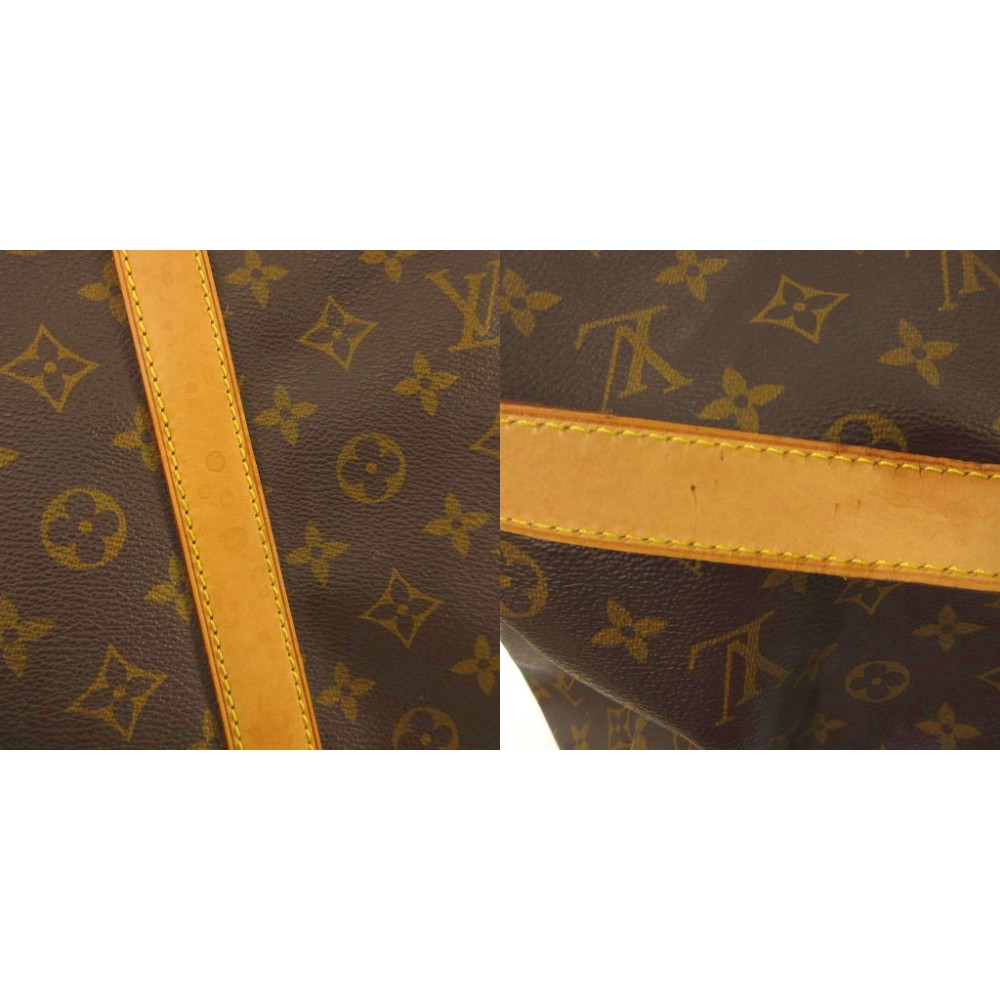 ルイヴィトン LOUIS VUITTON キーポル バンドリエール 60 モノグラム ボストンバッグ ショルダー M41422 ブラウン 