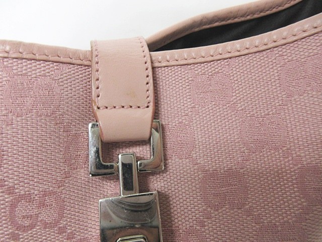 グッチ GUCCI ジャッキー金具 GGキャンバス ショルダーバッグ ワン 